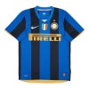 Officiële Voetbalshirt Inter Milan 2008-09 Thuis Retro - Heren